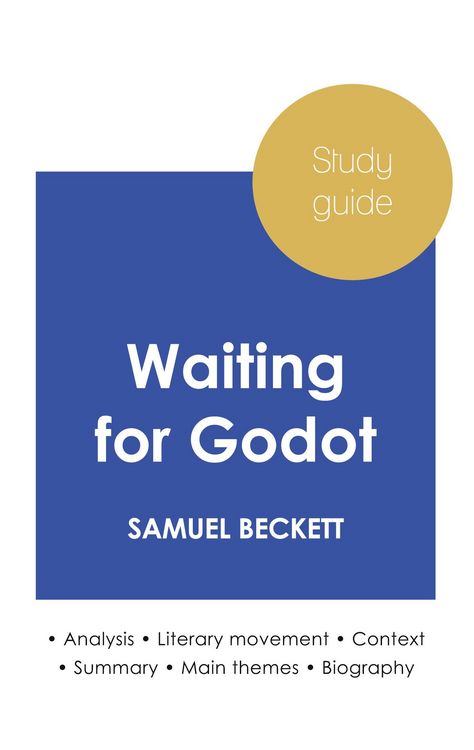 Produktbild: Study guide Waiting for Godot by Samuel Beckett (in-depth literary analysis and complete summary)