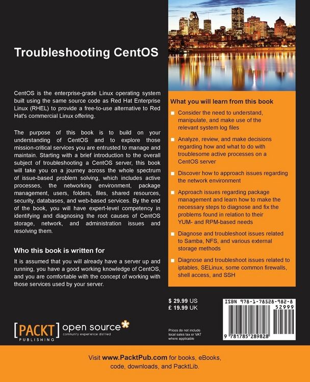 Produktbild: Troubleshooting CentOS