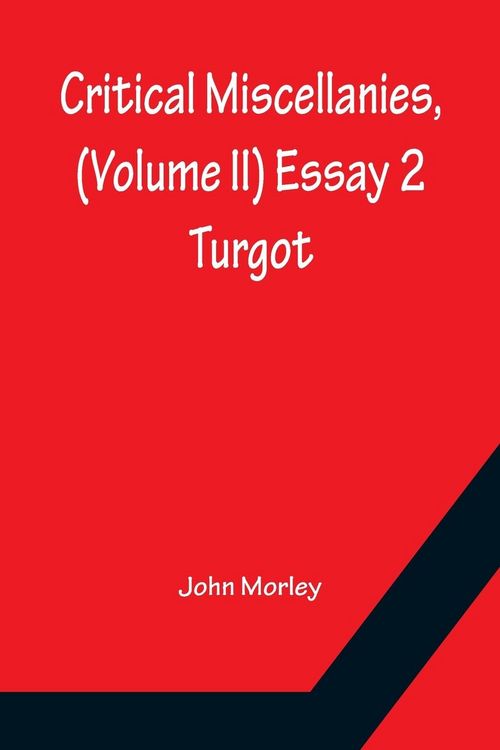 Produktbild: Critical Miscellanies, (Volume II) Essay 2