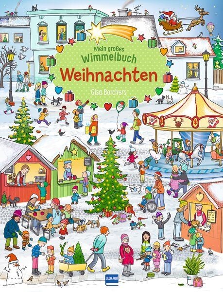 Produktbild: Mein gro&szlig;es Wimmelbuch Weihnachten