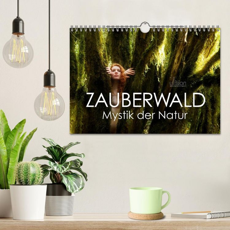 Produktbild: ZAUBERWALD Mystik der Natur (Wandkalender 2026 DIN A4 quer), CALVENDO Monatskalender