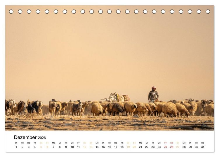 Produktbild: Jordanien - Land zwischen Antike und Moderne (Tischkalender 2026 DIN A5 quer), CALVENDO Monatskalender