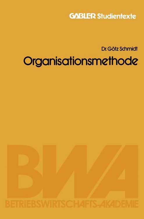 Produktbild: Organisationsmethode