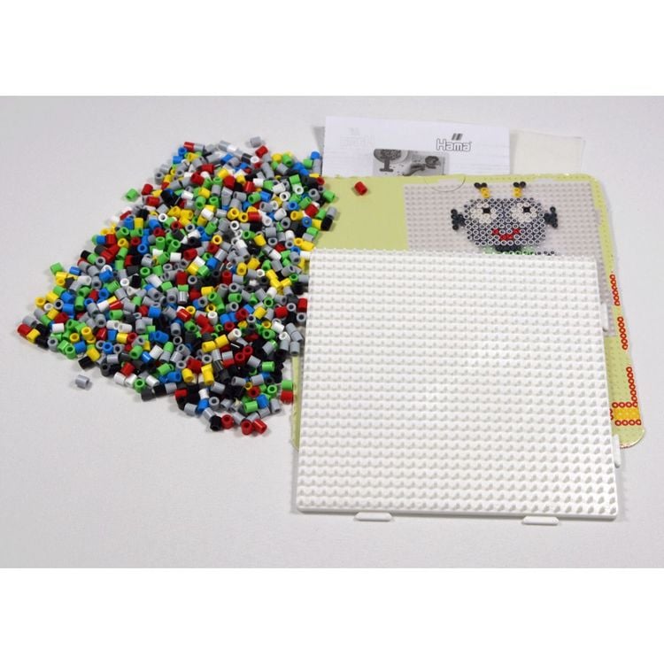 Produktbild: Hama 4218 - DIY B&uuml;gelperlen Midi 5+, Motiv Roboter, ca. 1100 St&uuml;ck