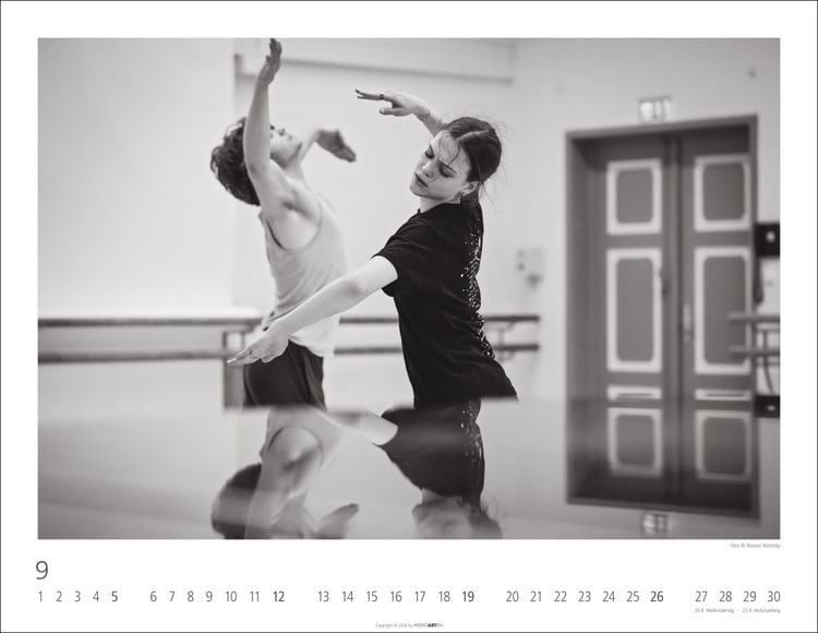 Produktbild: Ballettsaal - Stuttgarter Ballett Kalender 2027 - Stuttgarter Ballett