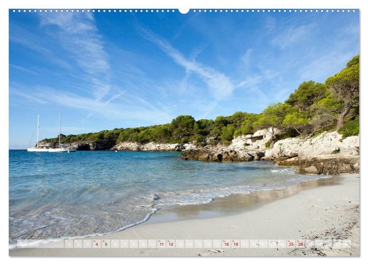Produktbild: Menorca - Perle im MIttelmeer (Wandkalender 2026 DIN A2 quer), CALVENDO Monatskalender