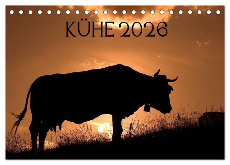 Produktbild: K&uuml;he 2026 (Tischkalender 2026 DIN A5 quer), CALVENDO Monatskalender