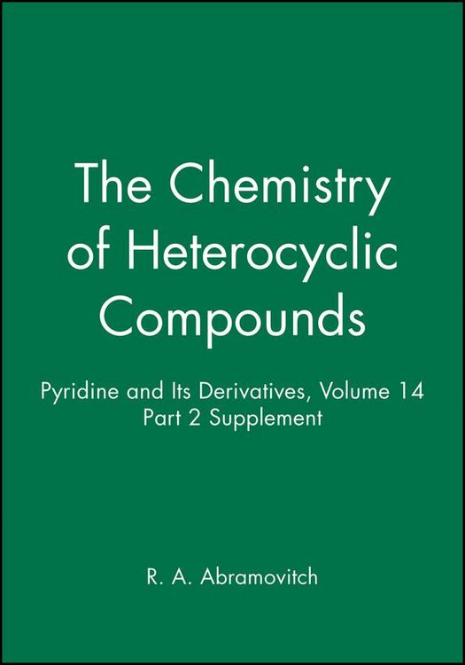 Produktbild: Pyridine and Its Derivatives, Volume 14, Part 2 Supplement