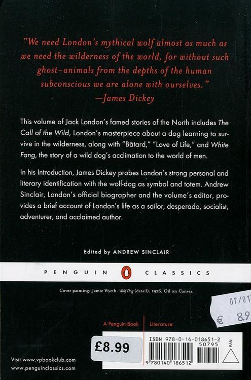 Produktbild: The Call of the Wild, White Fang, and Other Stories