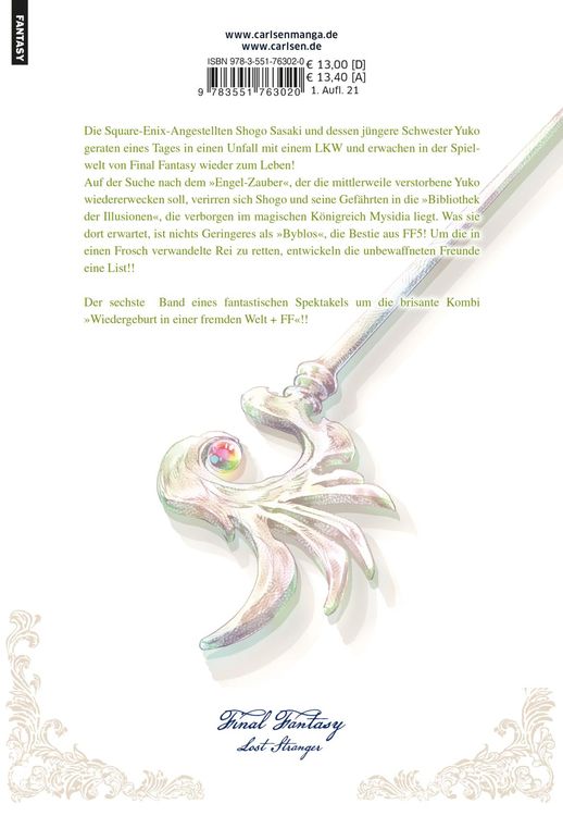 Produktbild: Final Fantasy &minus; Lost Stranger 6