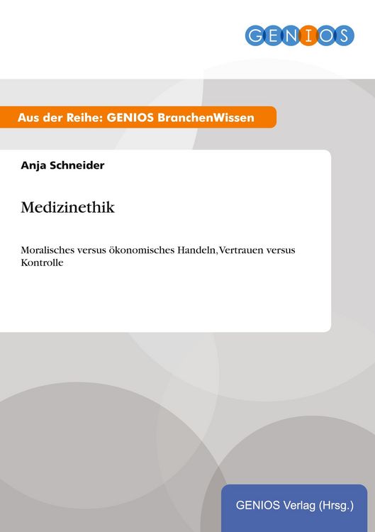 Produktbild: Medizinethik