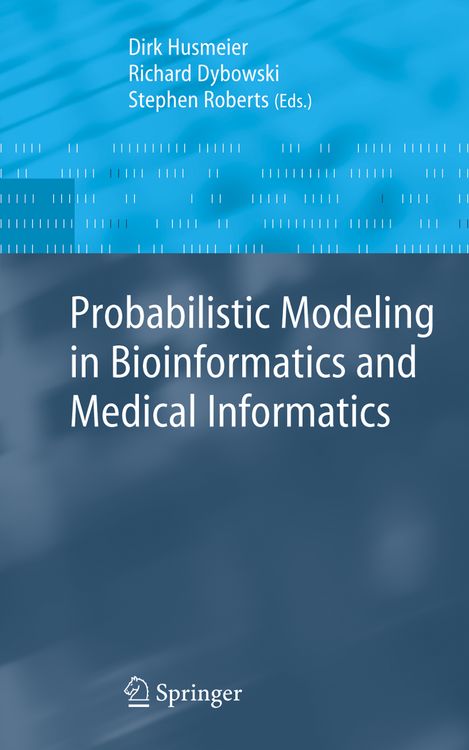 Produktbild: Probabilistic Modeling in Bioinformatics and Medical Informatics