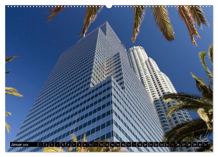 Produktbild: Los Angeles - Kalifornien (hochwertiger Premium Wandkalender 2026 DIN A2 quer), Kunstdruck in Hochglanz