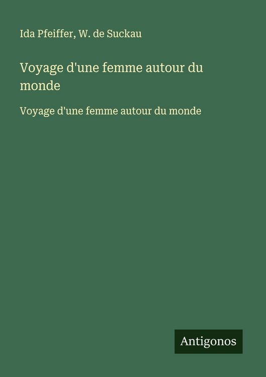 Produktbild: Voyage d'une femme autour du monde