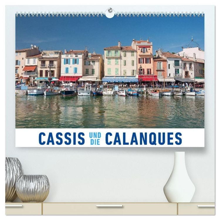 Produktbild: Cassis und die Calanques (hochwertiger Premium Wandkalender 2026 DIN A2 quer), Kunstdruck in Hochglanz