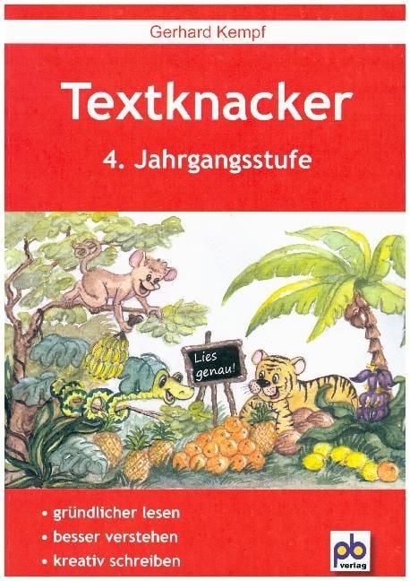 Produktbild: Textknacker. 4. Jahrgangsstufe