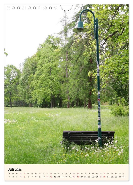 Produktbild: Rudolstadt - Ein Spaziergang (Wandkalender 2026 DIN A4 hoch), CALVENDO Monatskalender