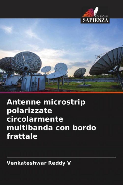 Produktbild: Antenne microstrip polarizzate circolarmente multibanda con bordo frattale