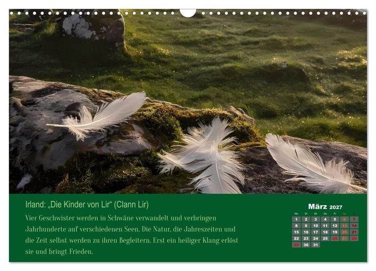 Produktbild: 12 M&auml;rchen unserer Welt (Wandkalender 2027 DIN A3 quer), CALVENDO Monatskalender