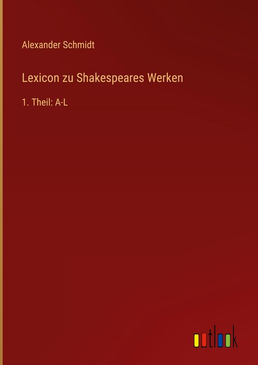 Produktbild: Lexicon zu Shakespeares Werken