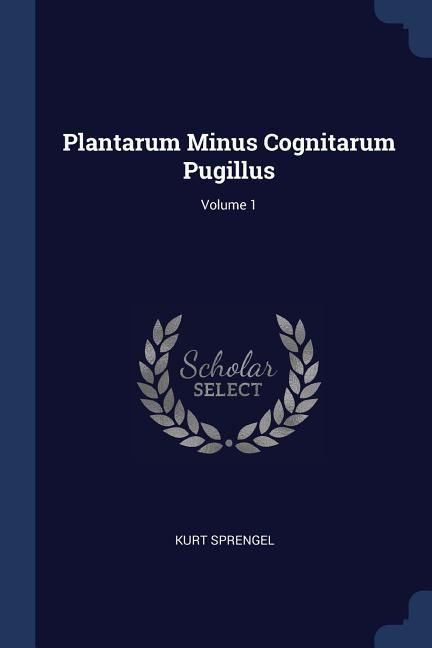 Produktbild: Plantarum Minus Cognitarum Pugillus; Volume 1