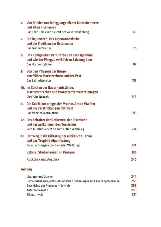 Produktbild: Geschichte des Pinzgaus