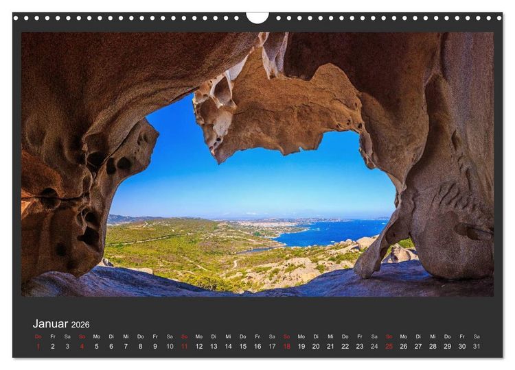 Produktbild: Sardinien - Traumstr&auml;nde am Mittelmeer (Wandkalender 2026 DIN A3 quer), CALVENDO Monatskalender