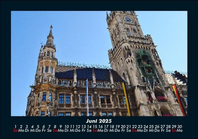 Produktbild: M&uuml;nchen 2025 Fotokalender DIN A5