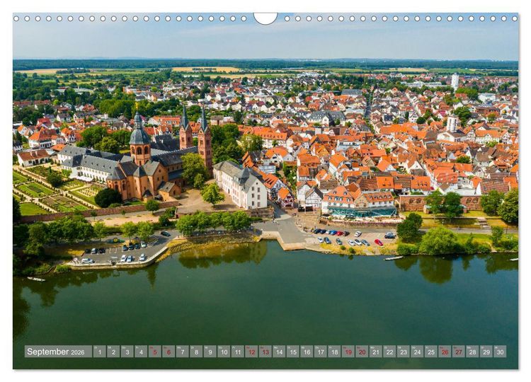 Produktbild: Ein Blick auf Seligenstadt (Wandkalender 2026 DIN A3 quer), CALVENDO Monatskalender