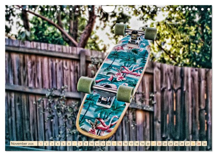 Produktbild: Skateboarding, so cool (Wandkalender 2026 DIN A4 quer), CALVENDO Monatskalender