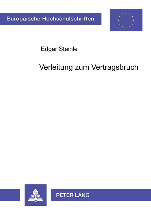 Produktbild: Verleitung zum Vertragsbruch