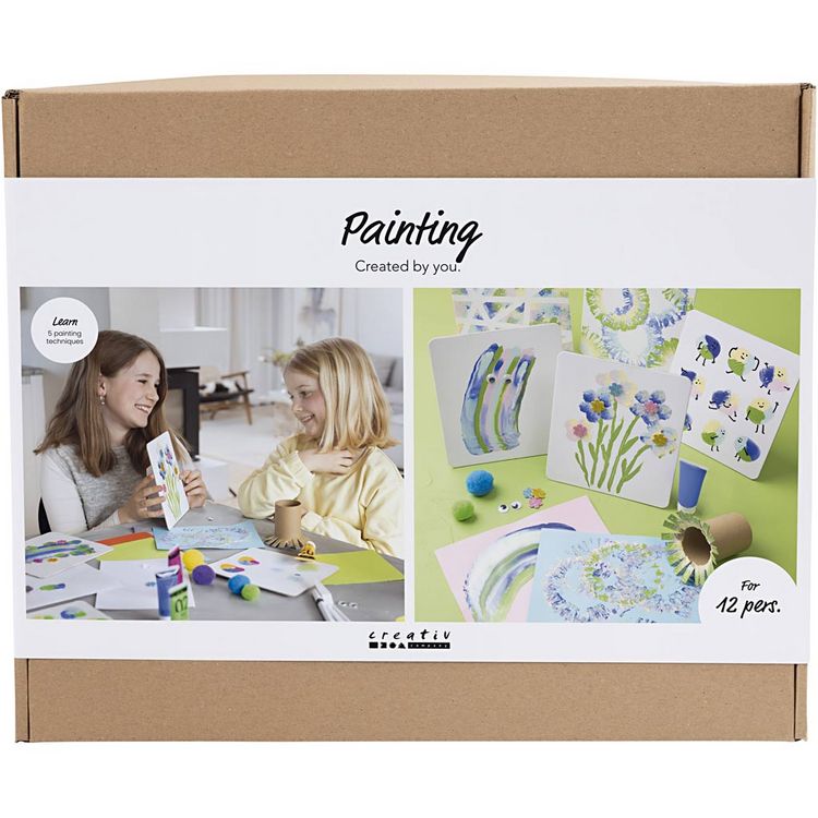 Produktbild: Creativ Company Mega Kreativ Set Malen, sortierte Farben