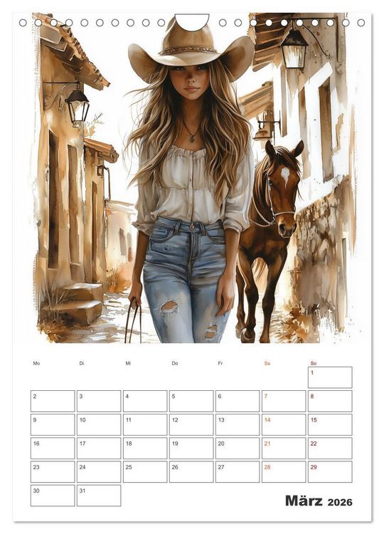 Produktbild: Herzenspferde (Wandkalender 2026 DIN A4 hoch), CALVENDO Monatskalender