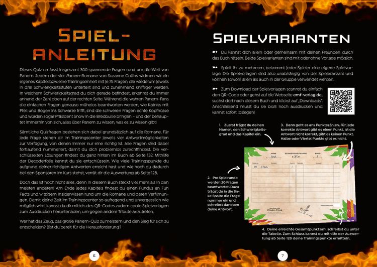 Produktbild: Das inoffizielle Quiz f&uuml;r Tribute von Panem-Fans