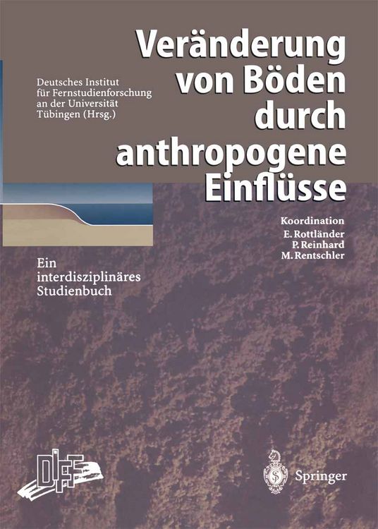 Produktbild: Ver&auml;nderung von B&ouml;den durch anthropogene Einfl&uuml;sse