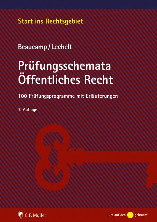 Produktbild: Pr&uuml;fungsschemata &Ouml;ffentliches Recht