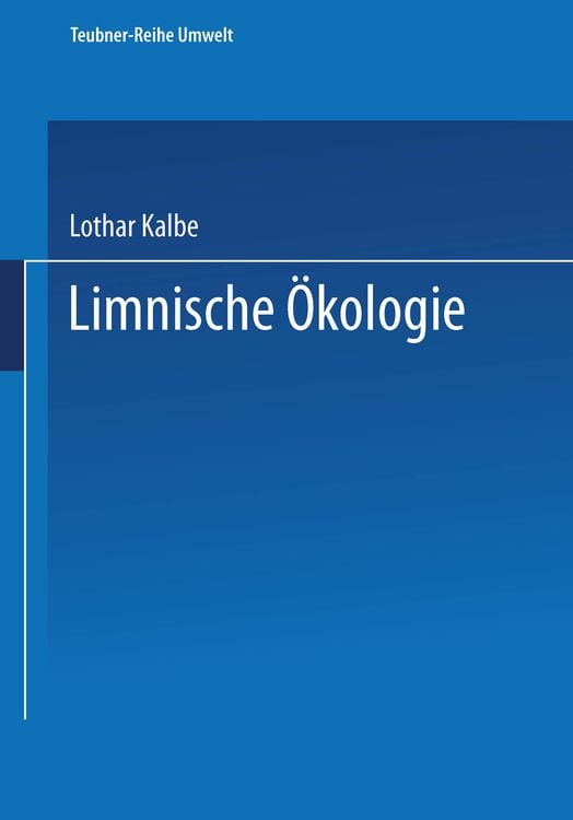 Produktbild: Limnische &Ouml;kologie