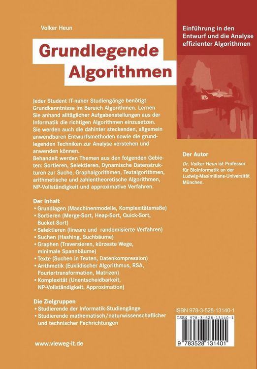 Produktbild: Grundlegende Algorithmen