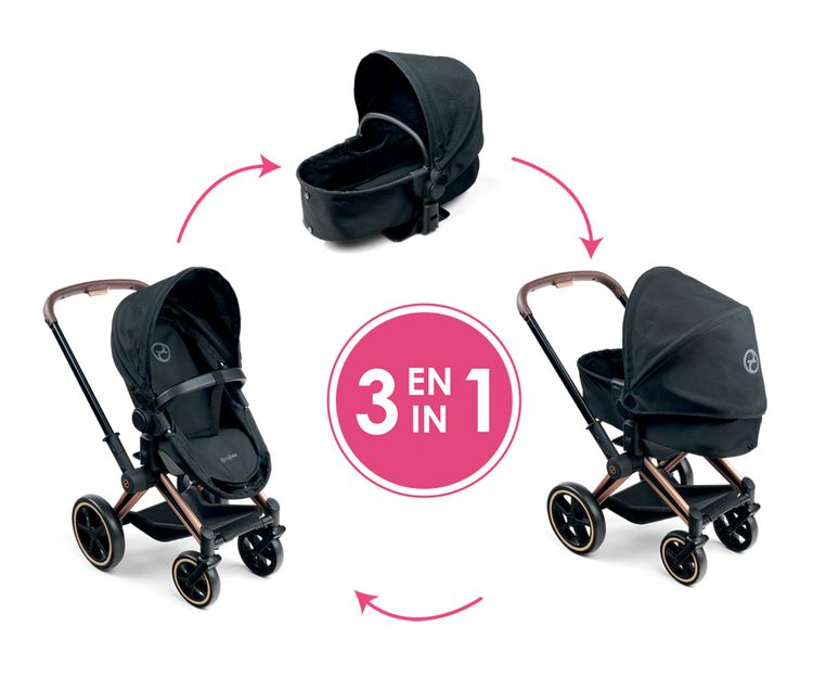 Produktbild: Corolle MGP 36-42cm Cybex Puppenwagen