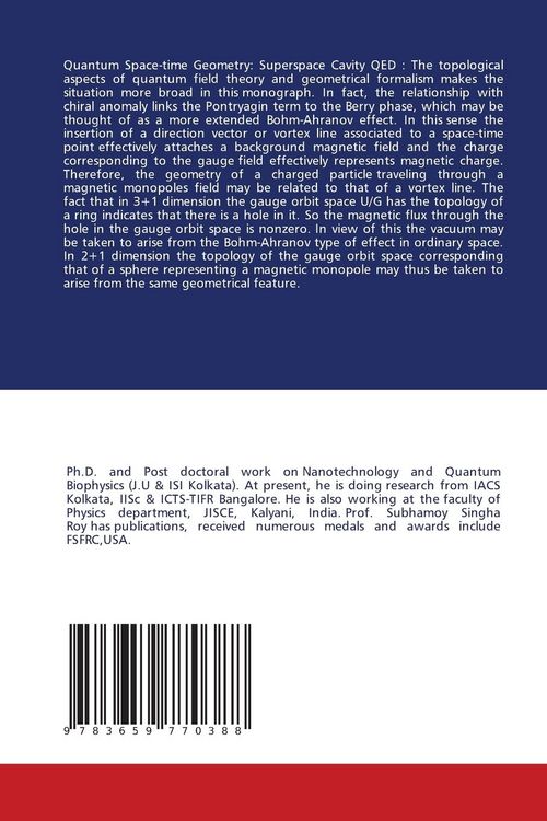 Produktbild: Quantum Space-time Geometry: Superspace Cavity QED