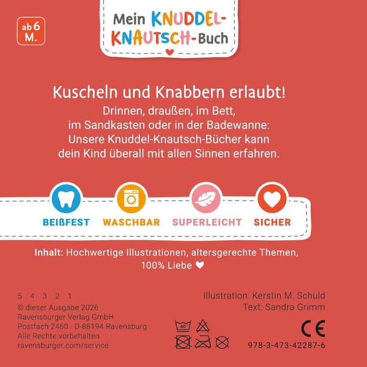 Produktbild: Mein Knuddel-Knautsch-Buch: Frohe Weihnachten!