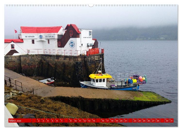Produktbild: Schottland - Impressionen von magischen Orten (hochwertiger Premium Wandkalender 2026 DIN A2 quer), Kunstdruck in Hochglanz