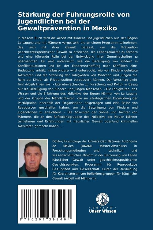 Produktbild: St&auml;rkung der F&uuml;hrungsrolle von Jugendlichen bei der Gewaltpr&auml;vention in Mexiko