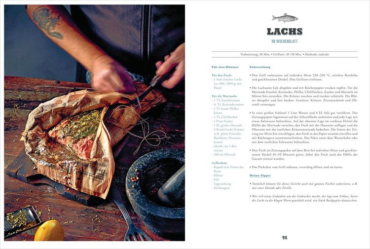 Produktbild: Grillen f&uuml;r M&auml;nner - 80 Rezepte ohne Schnickschnack