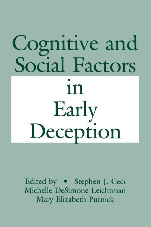Produktbild: Cognitive and Social Factors in Early Deception