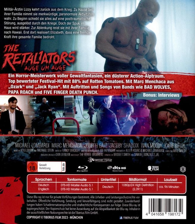 Produktbild: The Retaliators - Auge um Auge