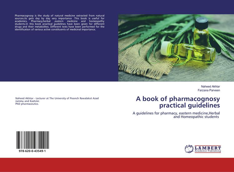 Produktbild: A book of pharmacognosy practical guidelines