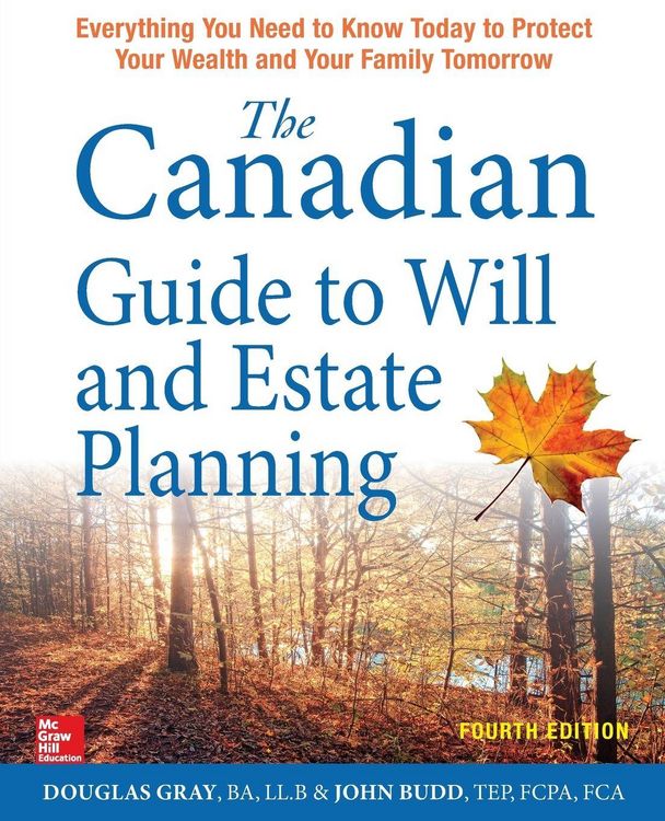 Produktbild: The Canadian Guide to Will and Estate Planning
