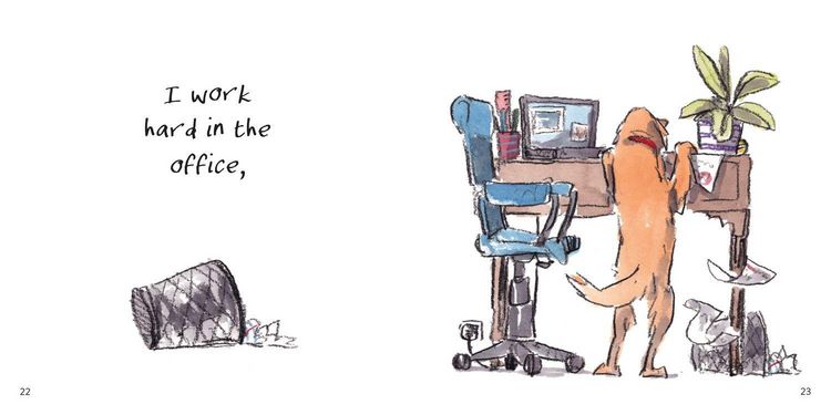 Produktbild: It's a Tough Job Being a Dog