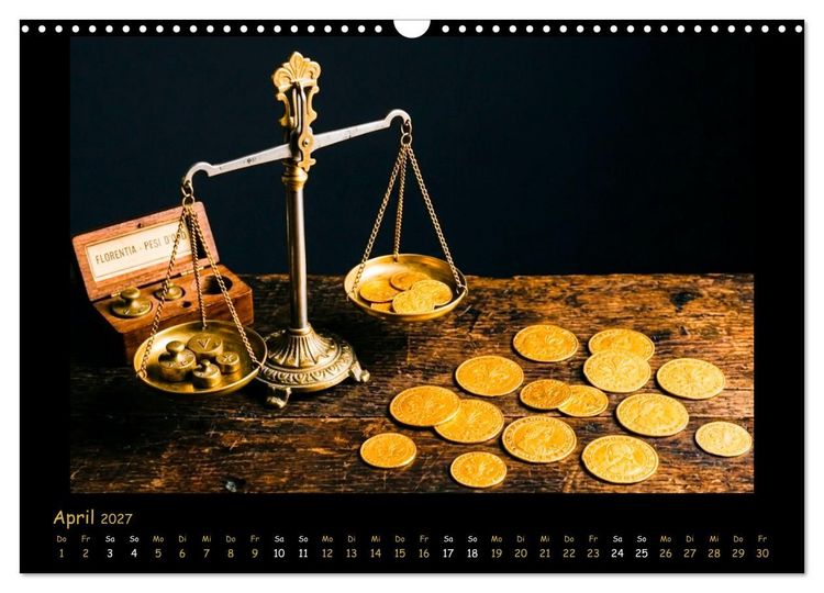 Produktbild: AURUM Das unverg&auml;ngliche Element (Wandkalender 2027 DIN A3 quer), CALVENDO Monatskalender